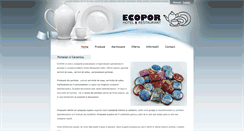 Desktop Screenshot of ecopor.ro